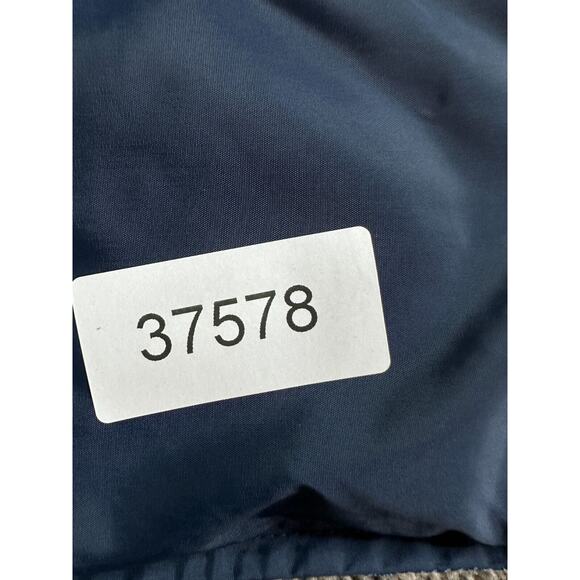 VINTAGE 80s Jc Penney Vest Mens Medium Blue Sleeveless Puffet Coat Outdoors - Picture 10 of 10